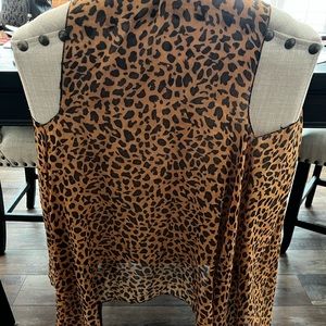 Leopard Print Kimono